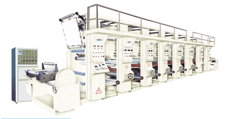 Gravure Printing Machine, for Reel Paper or Film