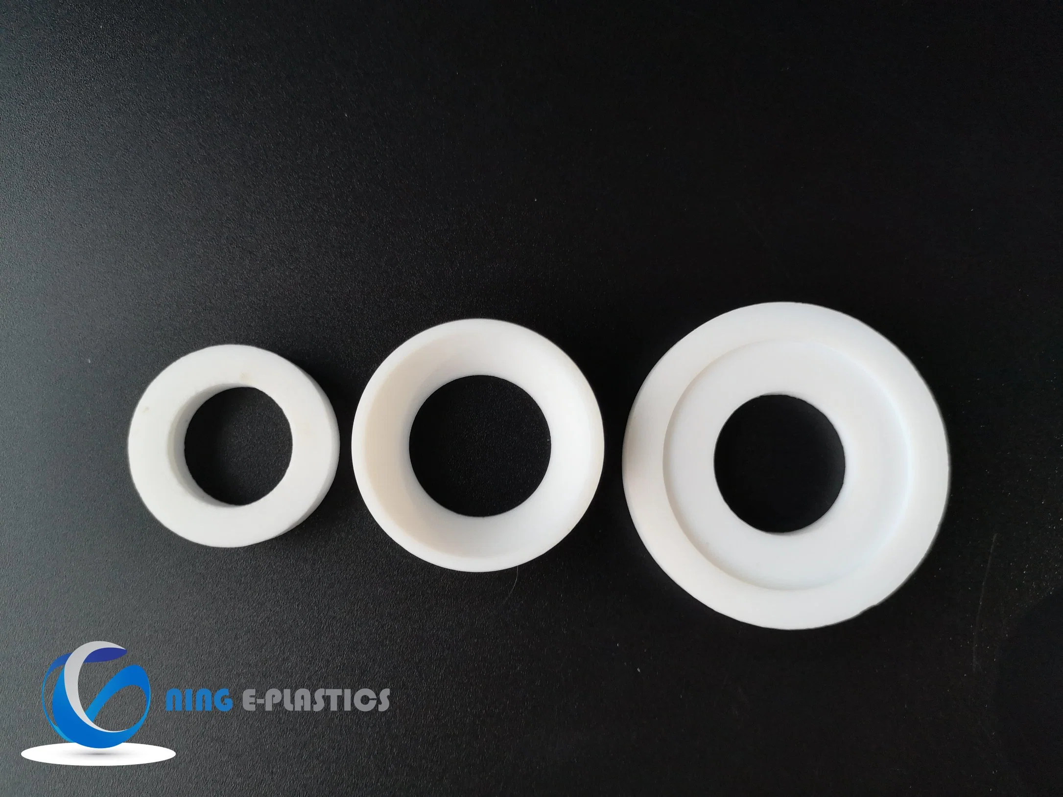 Customized Sliding Bush Bushing Teflon Flat Gasket Washer Bearing of PTFE Electric Insulation