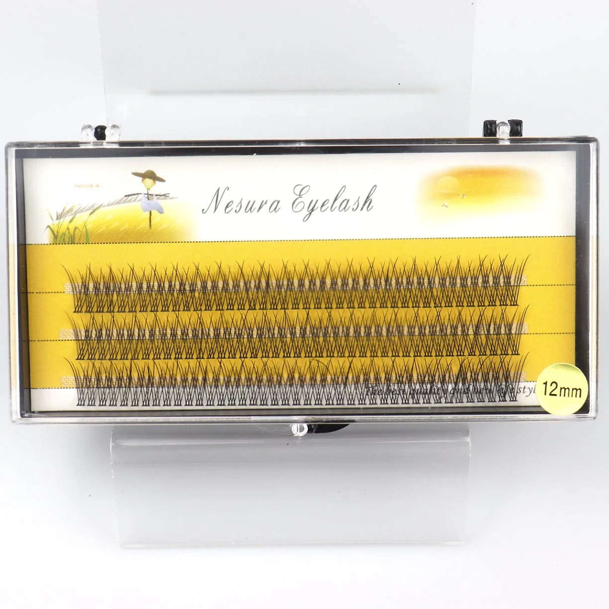 Jintong Nuevo Diseño Mayoreo Bricolaje extensión Eyelash Lash hecho a mano Cluster Ventiladores de volumen prefabricados con unión térmica autoinjerto