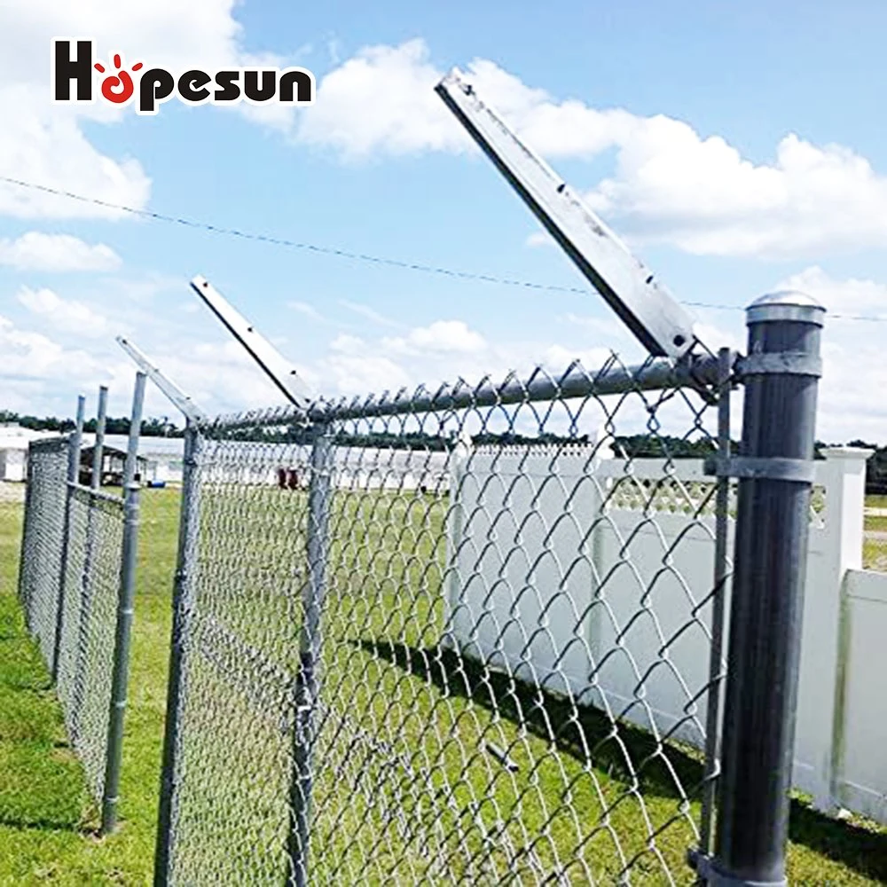 Commercial Properties Durability PVC Coated Chain Link Fence for Sale