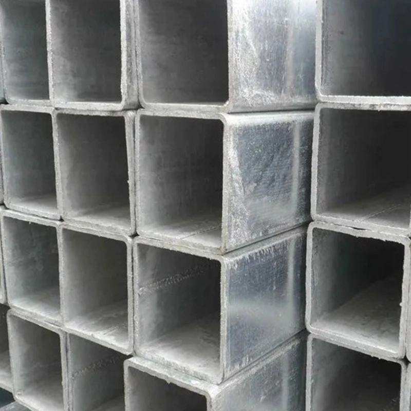 Ms Steel ERW Carbon ASTM A53 Black Iron Pipe Welded Sch40 Steel Square Tube for Building Material