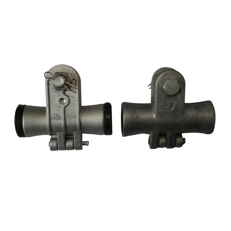 ADSS Fiber Optic Cable Fitting Suspension Clamp for Pole Install