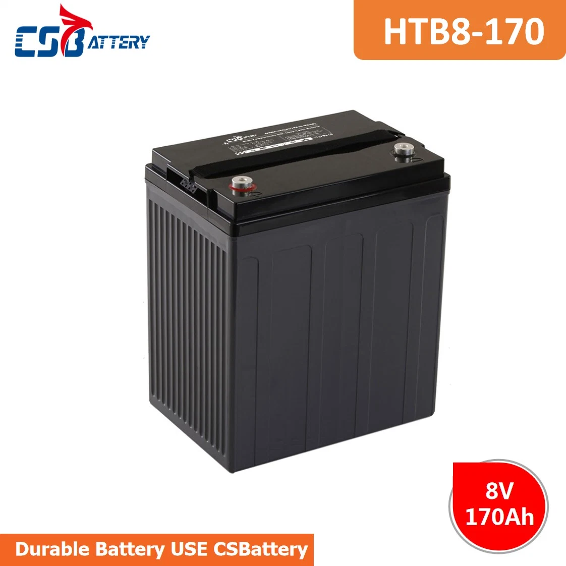 Csbattery 8V170ah Bateria Rechargeable Deep Cycle Gel Battery for Solar-Panle/Inverter/UPS-System/Ada