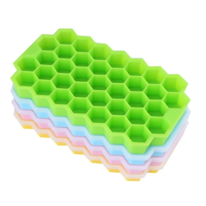 Easy Release Silicone Mold Ice Cube Tray Kitchen Mini Ice Tray