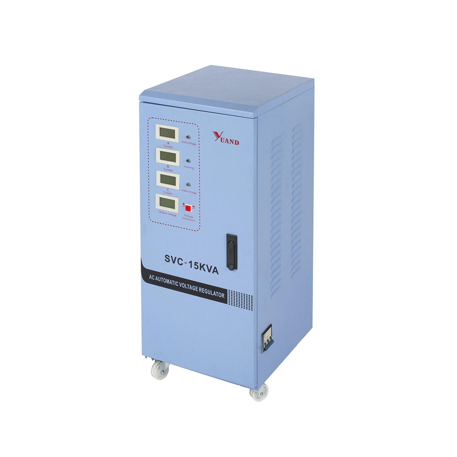 Electrical Automatic Voltage Stabilizer Voltage Regulator SVC AVR Servo Motor 380V SVC-15kVA