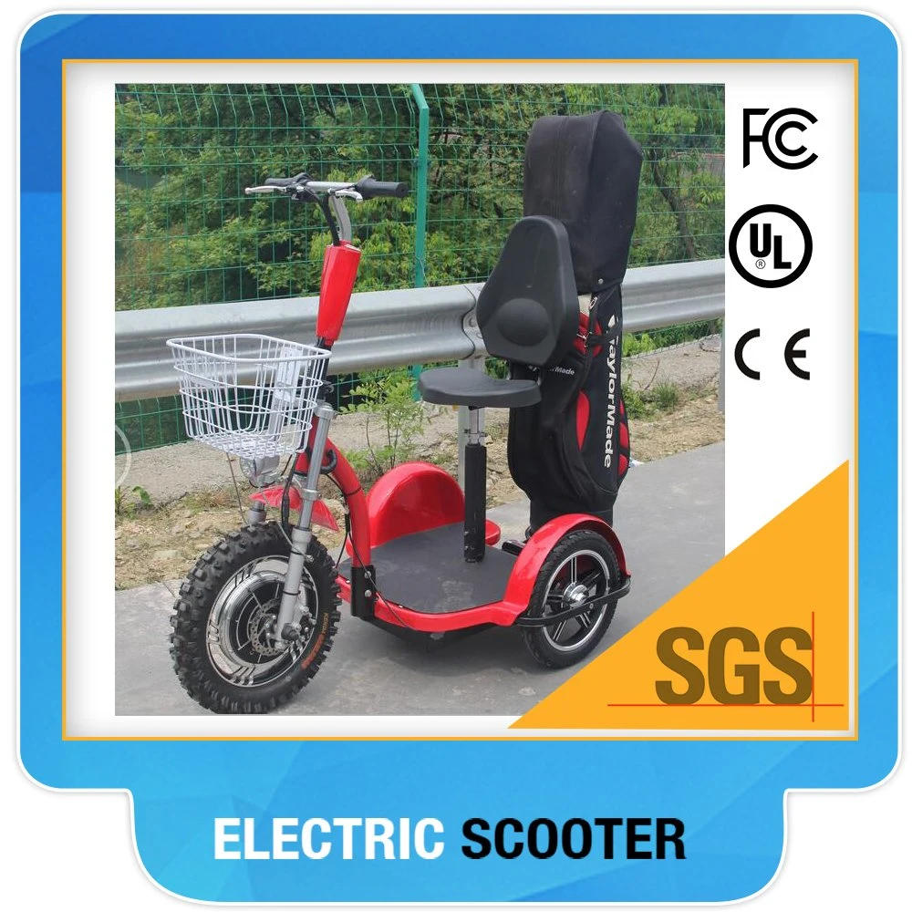 3 Wheel Electric Golf Scooter with Golf Cart