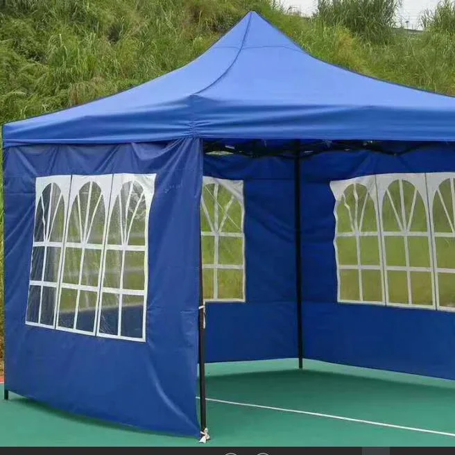 Heavy Duty Foldaway Enclosed Canopy Tents for Party Wedding with Roman Window