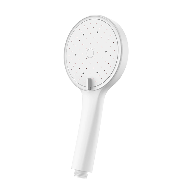 Hot Sale White Self-Cleaning Hand Shower High Pressure Showerheads with 3 Spray Settings