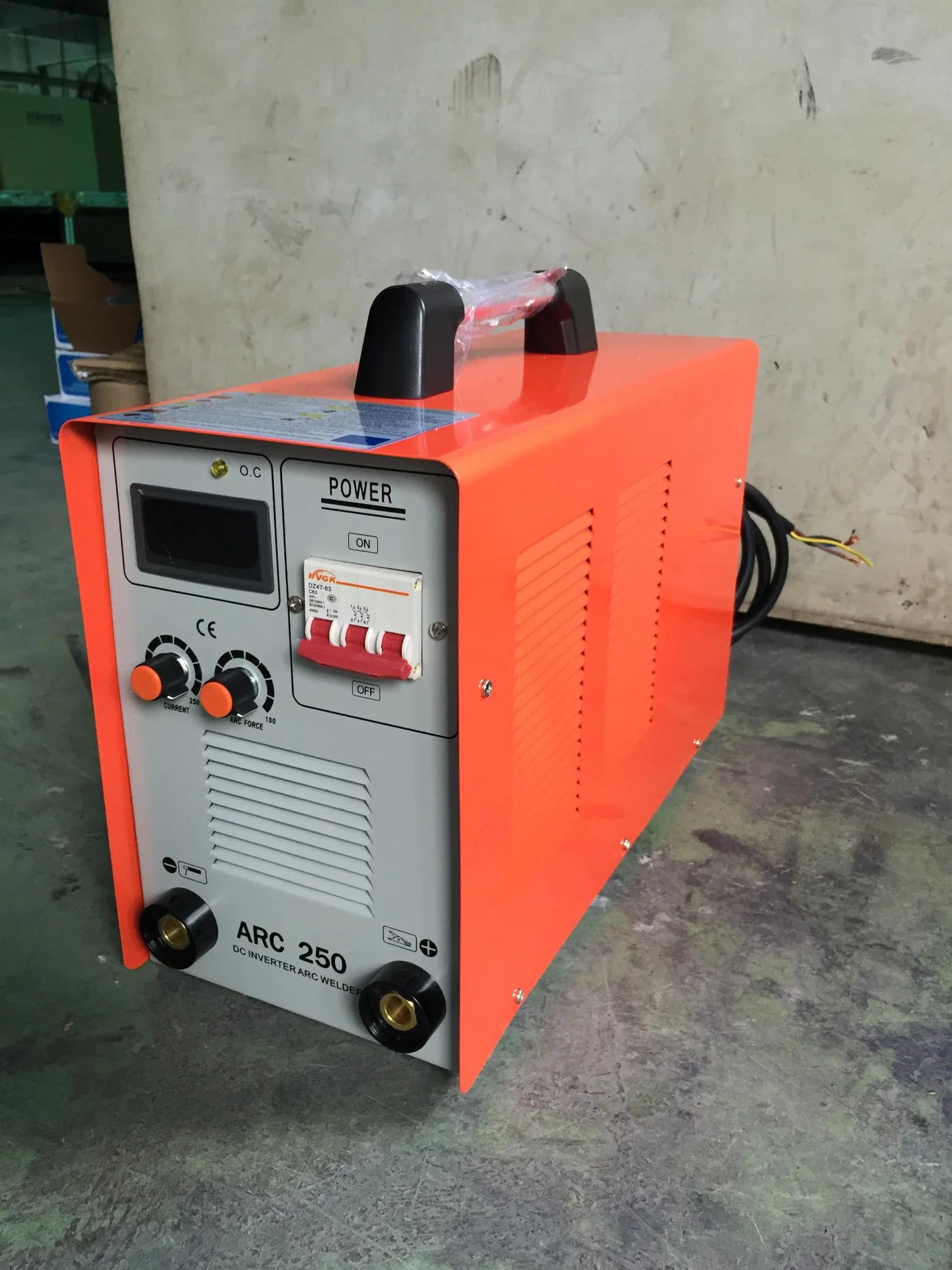 380V/220A, 250 Case, DC Inverter Technology, Mosfet Portable MMA/Arc Welding Tool-Arc250