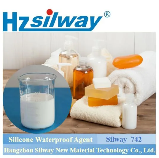 Silicone Water Repellent Silway 742 Additives to Improve The Wash-off Resistance of Beauty and Personal Care Products