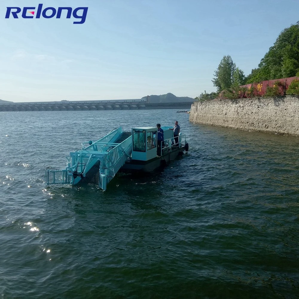 La cosechadora de malezas acuáticas agrícola/Corte Barco/Limpieza Barco/limpiar la máquina de agua