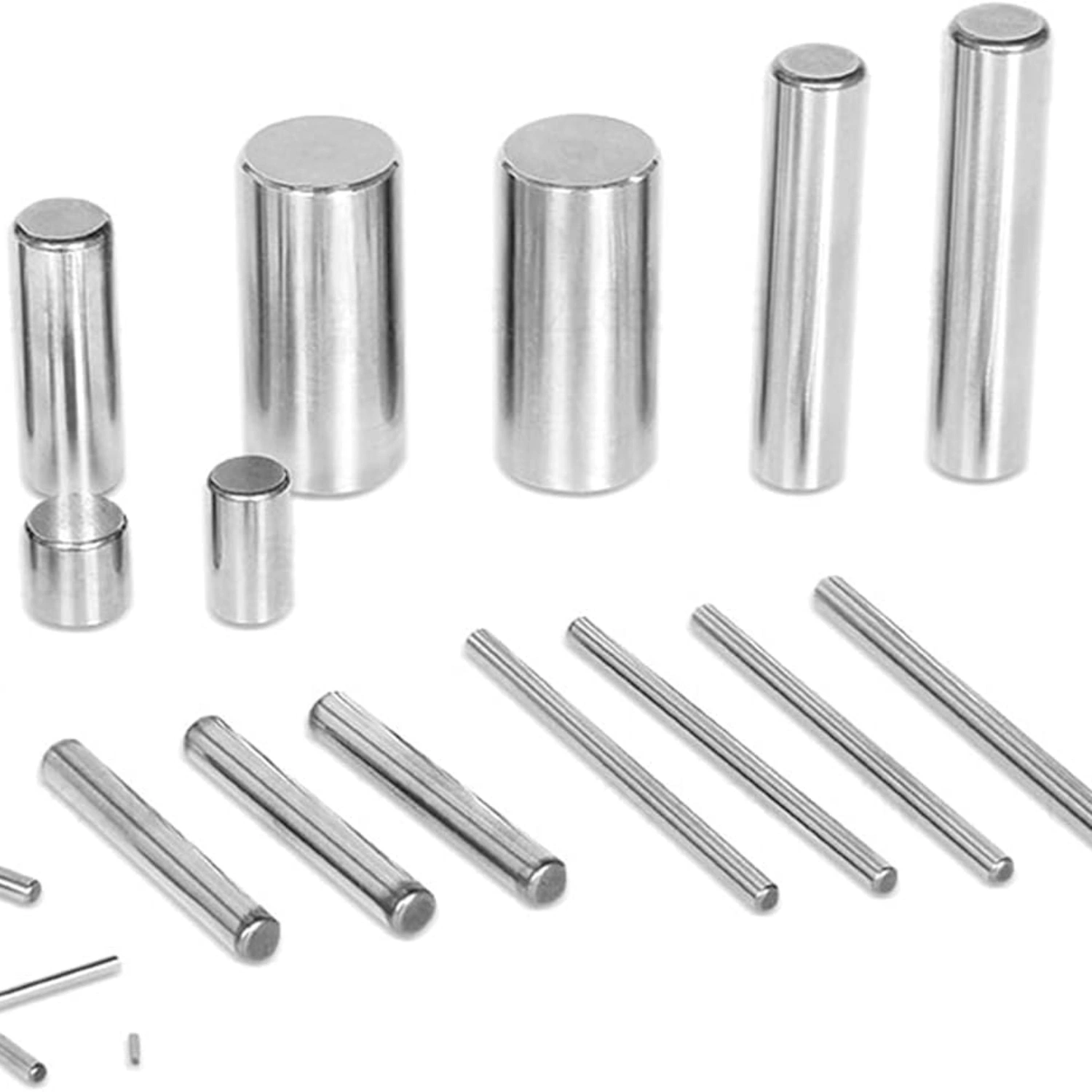 Furniture Hardware Nickel-Plated Metal Threaded Clevis Threaded Pin Steel Dowel Pins