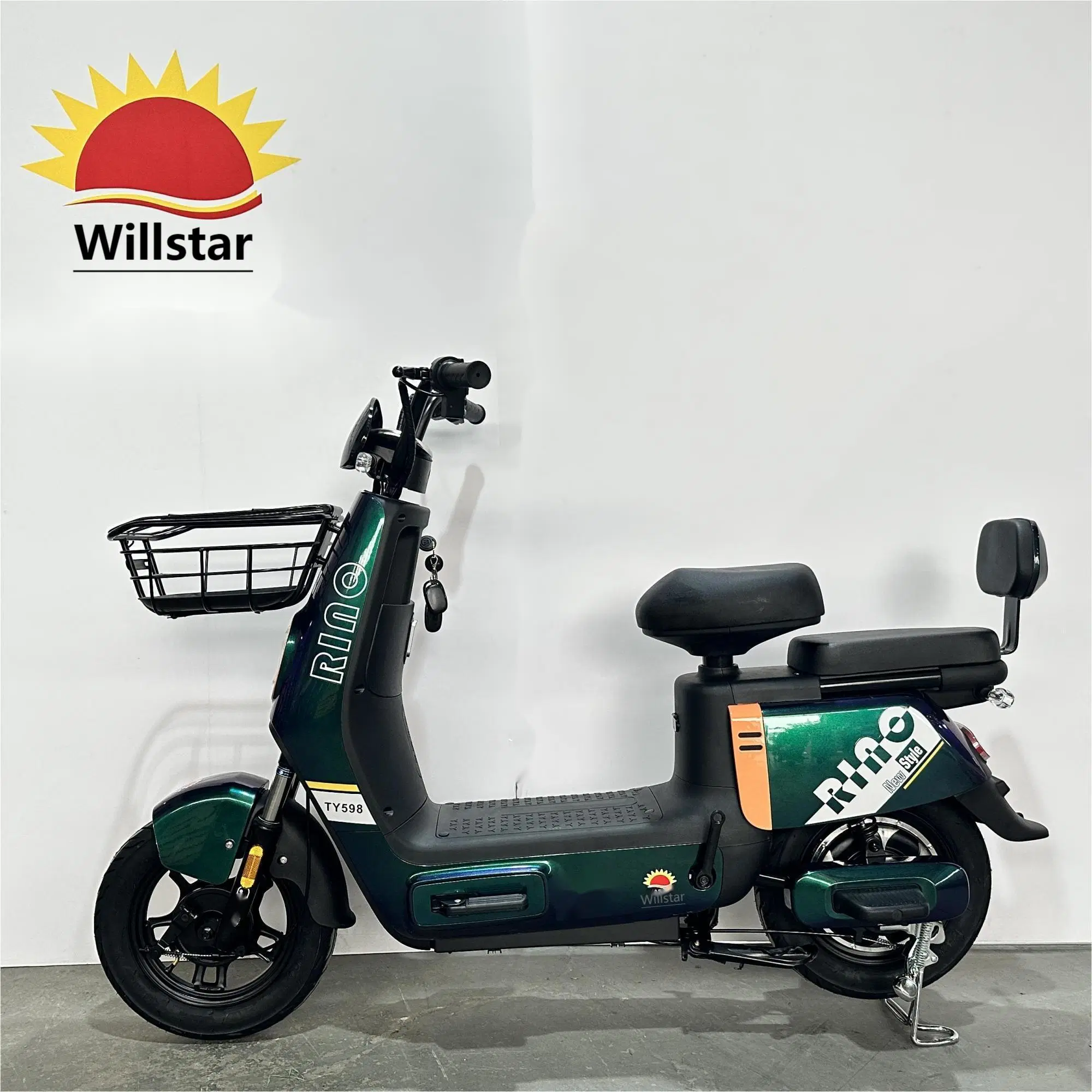 Willstar Electric Bike Ty598 com bateria de chumbo-ácido Chilwee ou Tianneng 48V12ah modelo mais recente