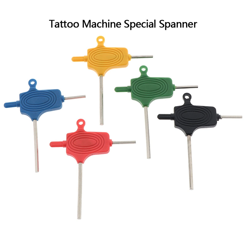 Professional suministros tatuaje Tattoo Herramienta llave Allen hexagonales clave para la máquina para tatuajes