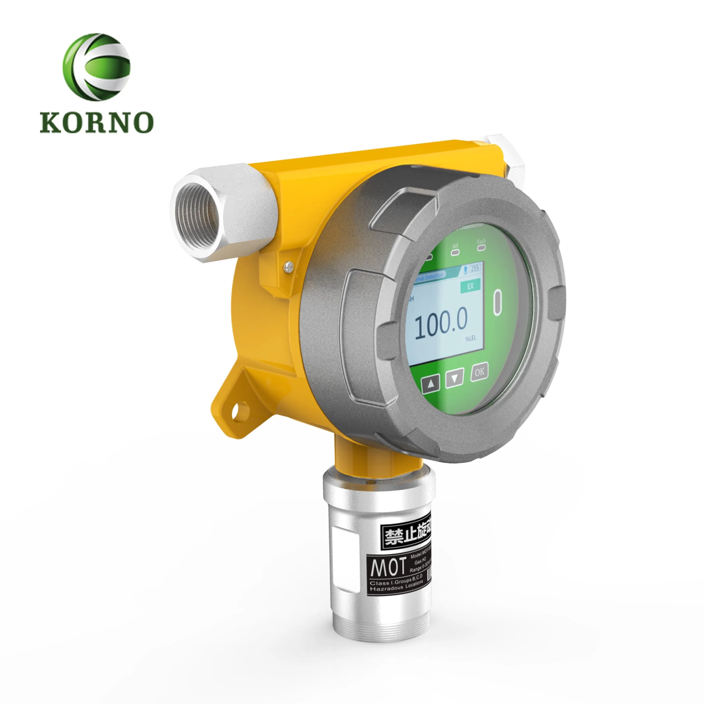 Industrial Fixed Ethane Gas Meter Factory Gas Safety C2h6 Meter