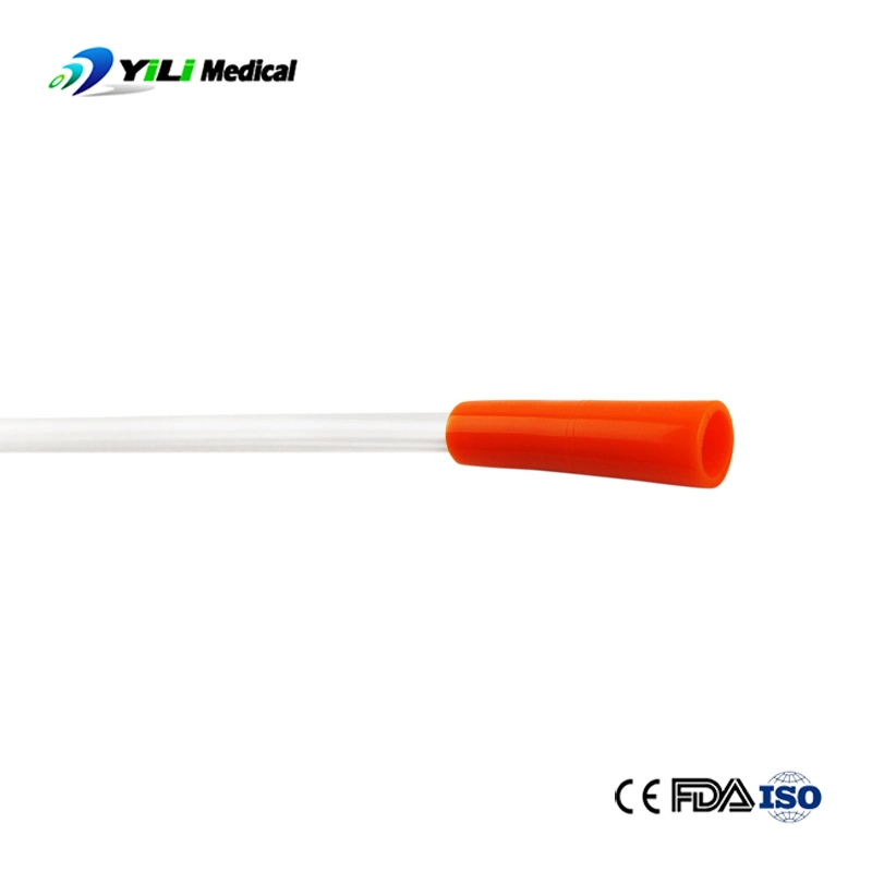 Disposable Medical Hydrophilic Coated PVC Catheterization Tube with Water Sachet