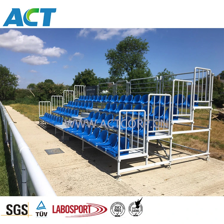 Football Stadium Portable Tribune Scaffolding Metal Grandstand Demountable Stand for Indoor and Outdoor