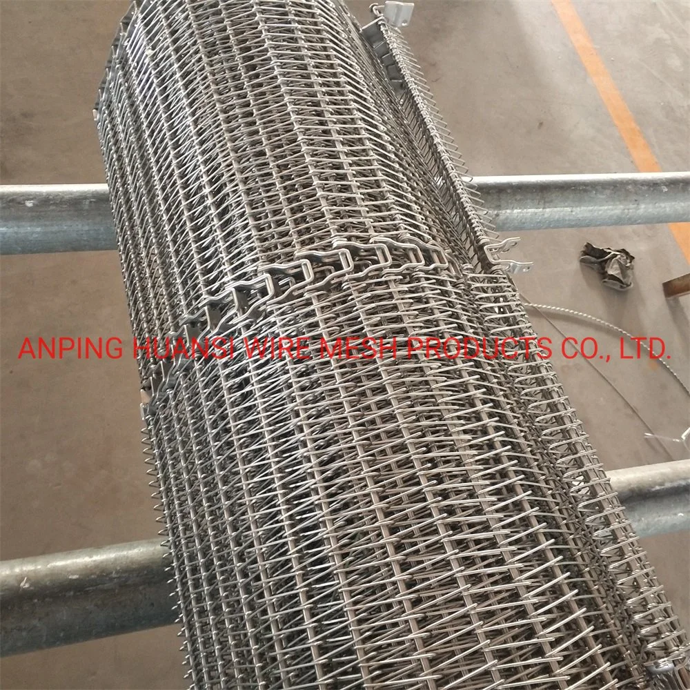 Stainless Steel Spiral Wire Mesh Conveyor Belt for Quick Freezer