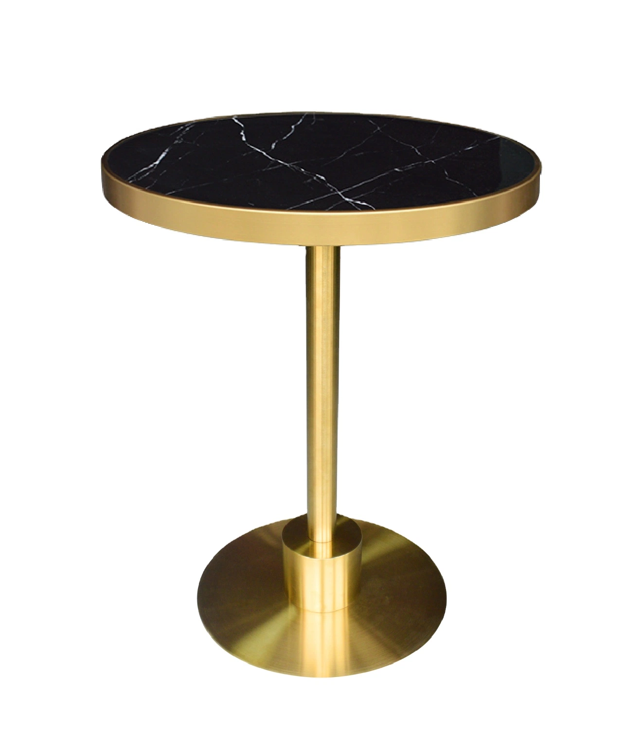 Metal Dining Stainless Steel Furniture Legs Modern Luxury Round Gold Table Base