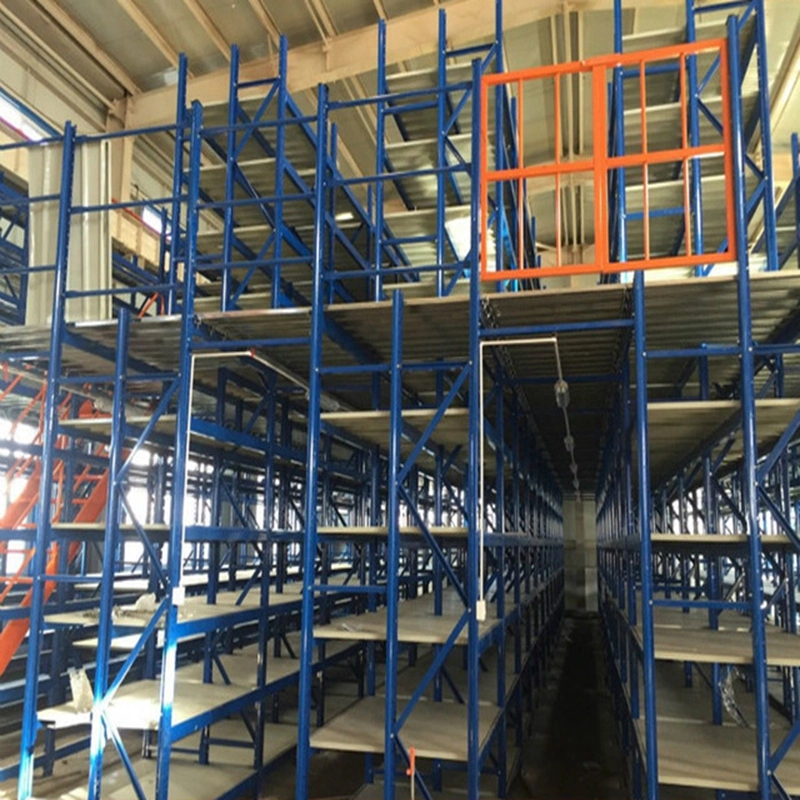 Warehouse Mezzanine Floor for Goods with Forklift Picking/Bookshelf