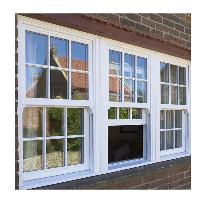 Double-Hung Windows and Doors Profiles Single Hung PVC Window