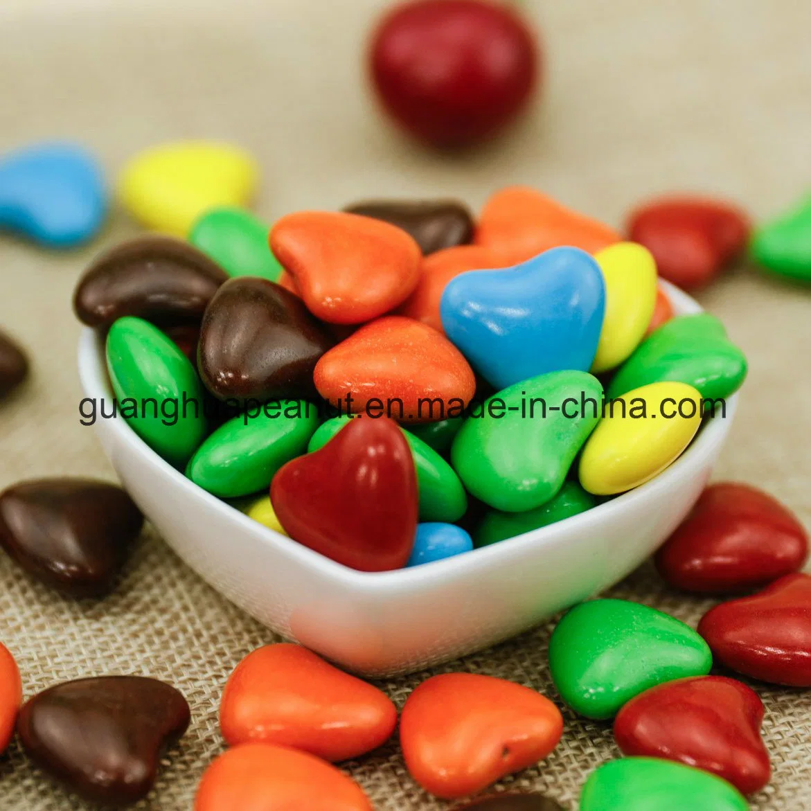 Rainbow Chocolate Beans Fruit Candy Beans