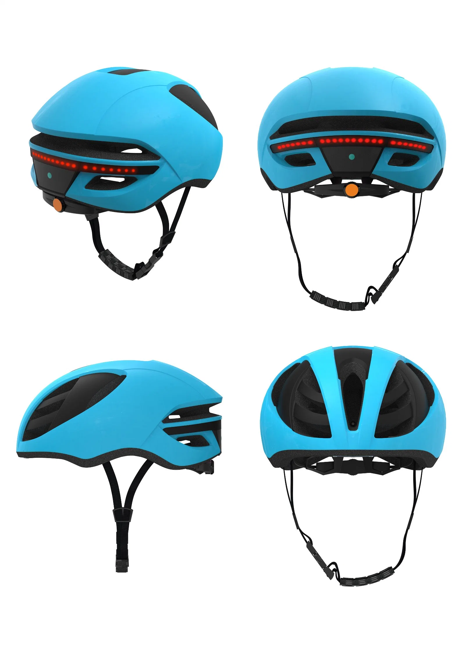 Smart casco con luces de Turing de izquierda a derecha MOTO MOTOCICLETA Hemlet con flash LED