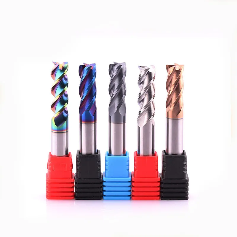 HRC55 Hardness HSS Drill Bit Carbide End Mill Cutter