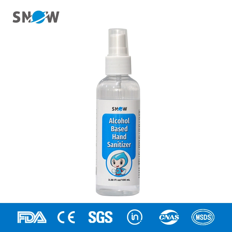 La atención de salud a base de alcohol antibacteriana mano higienizador Spray 500ml