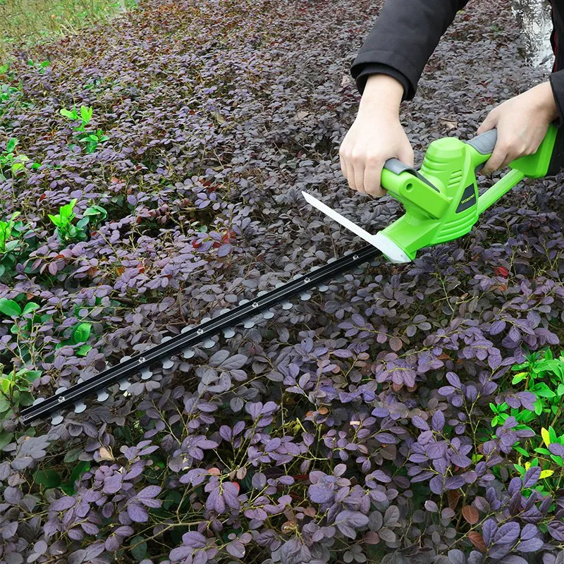 Portable Rechargeable Garden Tool 18V Cordless Lithium Hedge Trimmer with 510mm Cutting Blade (CDHT002)