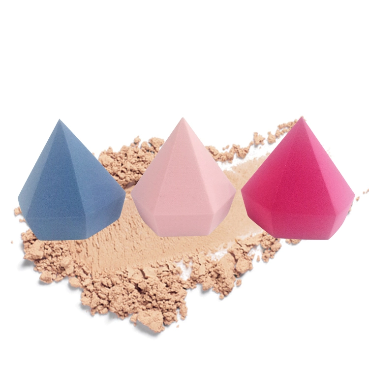 Super Soft Beauty Latex Makeup Diamond Sponge Wholesale Beauty Supplies