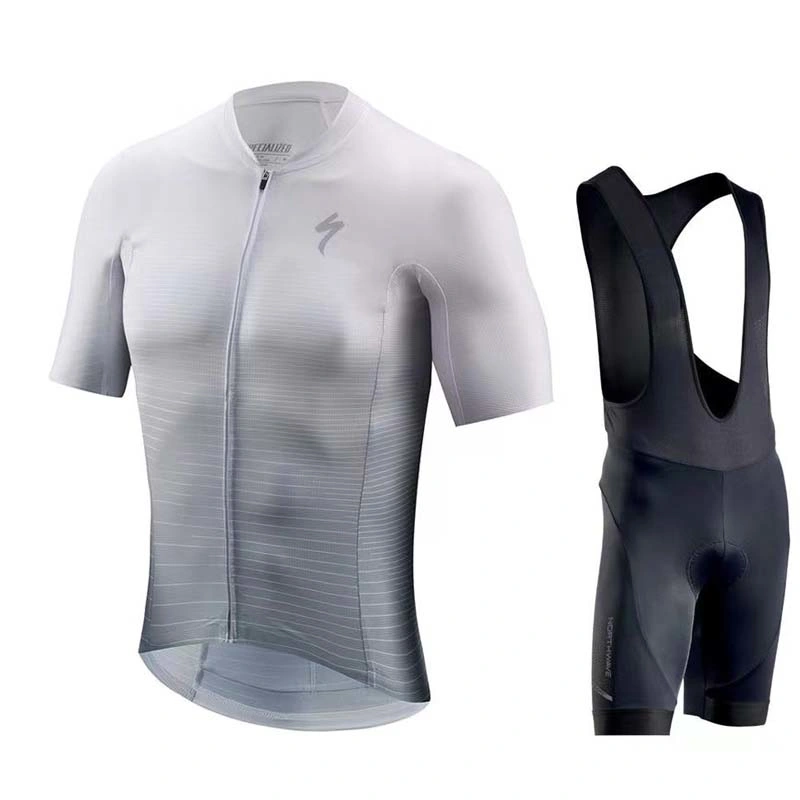 Wholesale Sports Soft Lycra Nylon Short Sleeve Cycling Jersey Cycling Wear