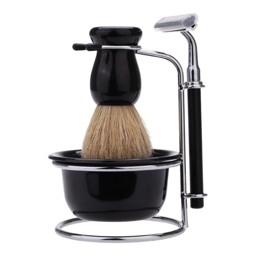 Newest Hair Safety Razor with Shaving Brush Set