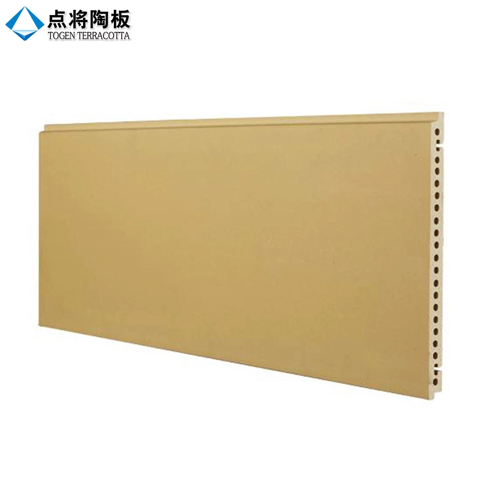 Light Grey Natural Clay Cladding Wall Terracotta Panel