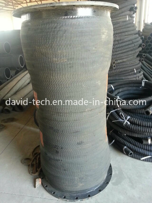 High quality/High cost performance  Flange Nipple Water Suction Flexible Rubber Drain Hose