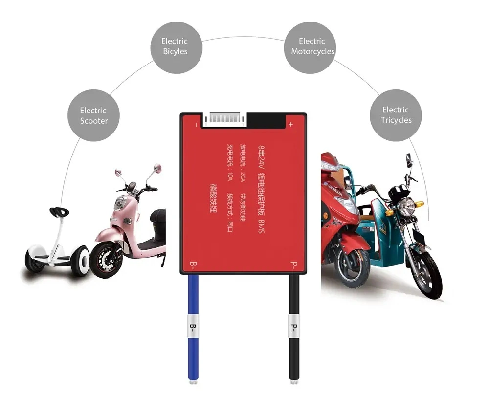 Daly Smart 4s 6s 8s BMS Lithium LiFePO4 Battery Management System