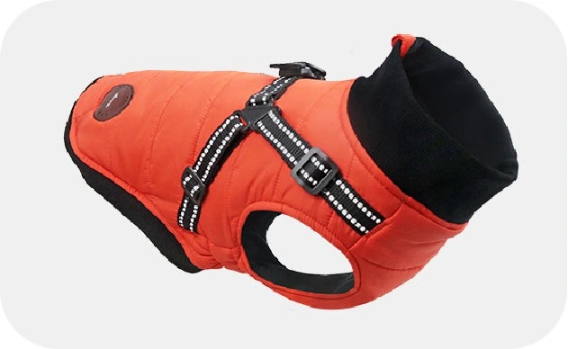 Vêtements de créateur pour animaux manteau d'hiver intérieur en coton Doublure en polaire chien Vêtements