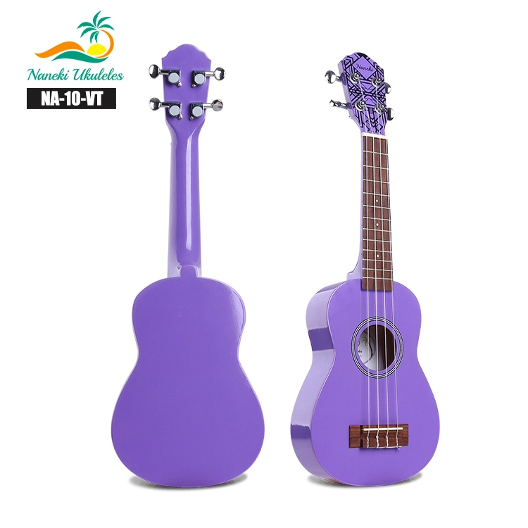 La soprano OEM laminado de 21 pulgadas Instrumentos musicales a los niños Ukulele para regalos