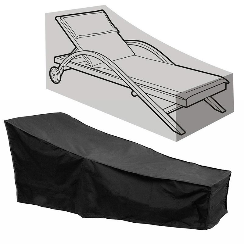 Best-seller chaise pliante couvrir Dust-Proof Heavy Duty Patio UV s'étirer Président couvre