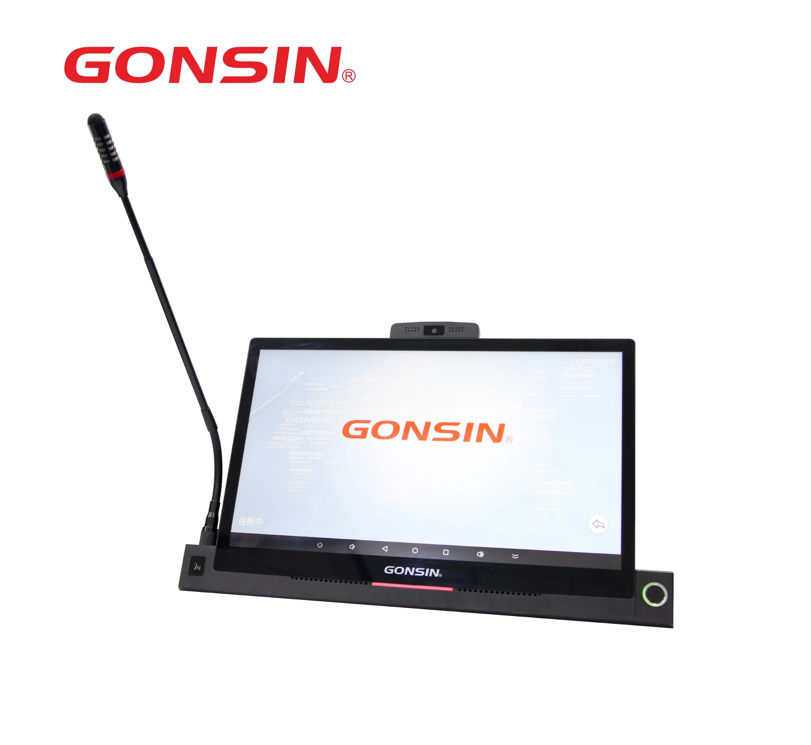 Desktop Smart Paperless Conference System with Discussion Microphone