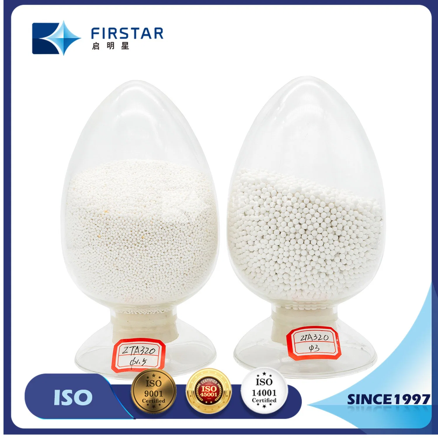 Wear Resistant 92% 95% Alumina Ceramic Grinding Balls Price From Zibo Qimingxing