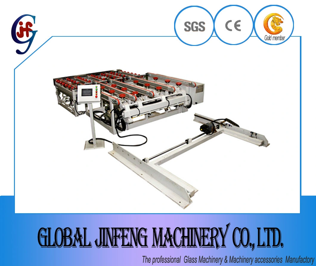 Jfc-4028 Automatic Glass Cutting Breaking Table Machine with Loading Arms