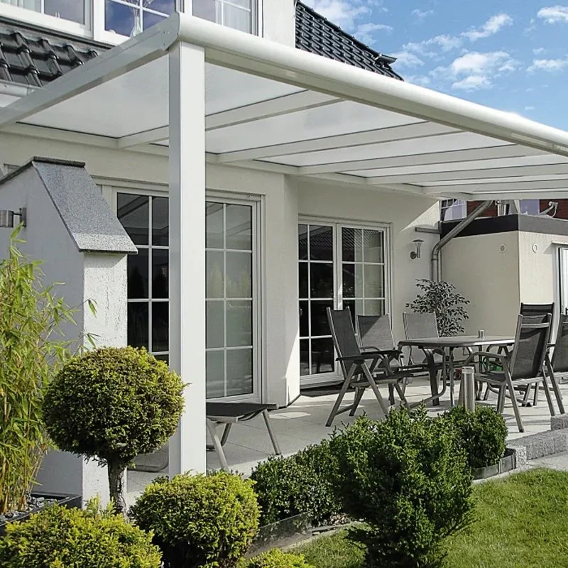 2-20% Discount Outdoor Garden Sunshade Canopy Polycarbonate Pergola Bioclimatic