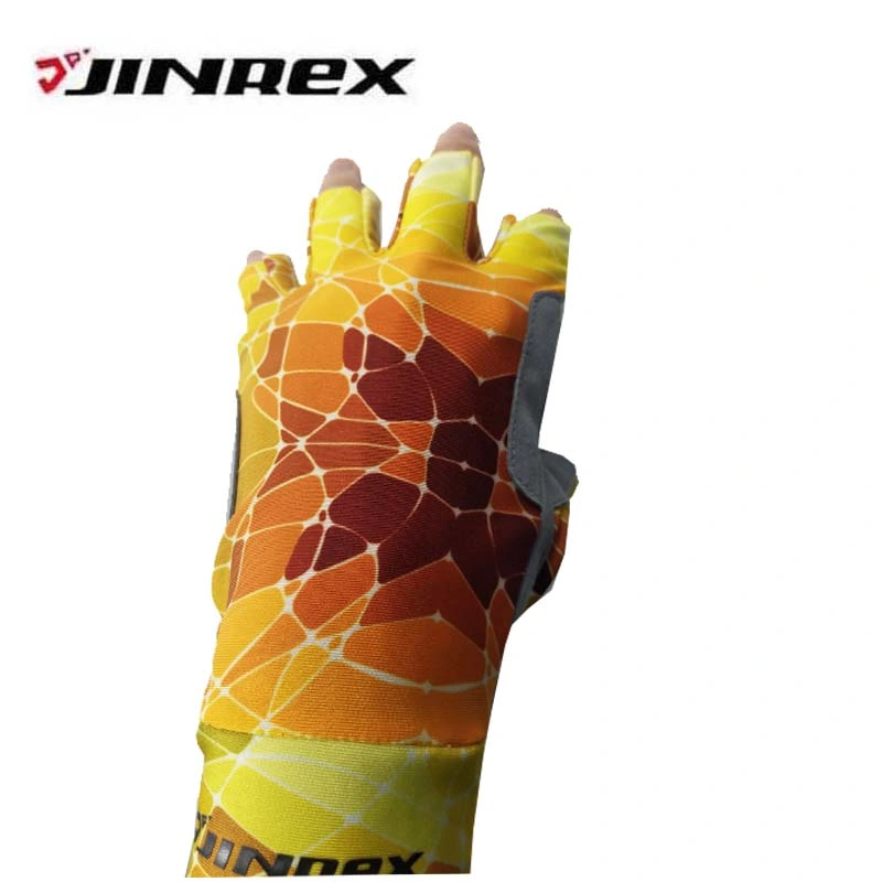Jinrex Fashion Water Sports Outdoor Fishing Safety Unti-UV Diving Gloves