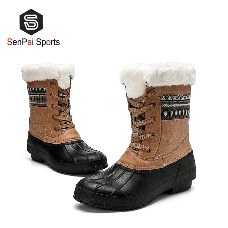 2022 Trending Fashion Athletic Shoes Women Size Outdoor Snow Duck Boots