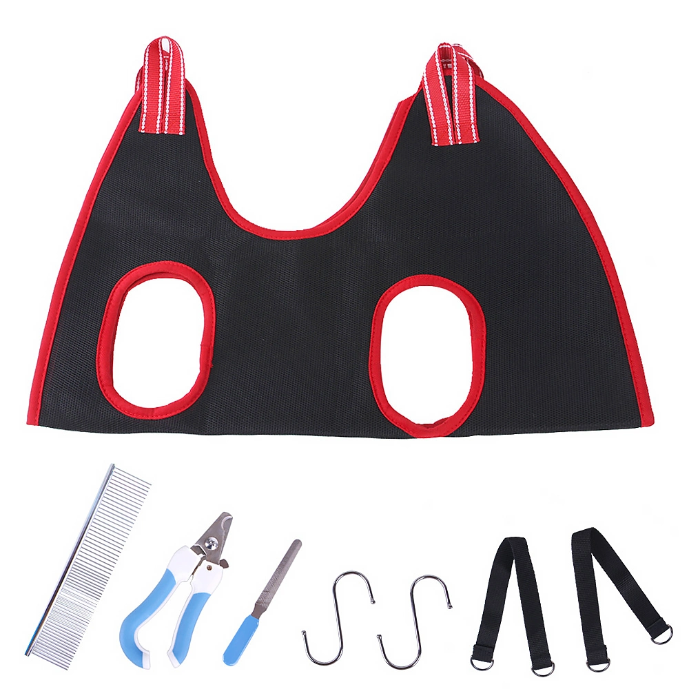 Hamac de toilettage pour animaux de compagnie, hamac de beauté pour chat, sac suspendu de bain et toilettage pour animaux de compagnie, fournitures pour animaux de compagnie.