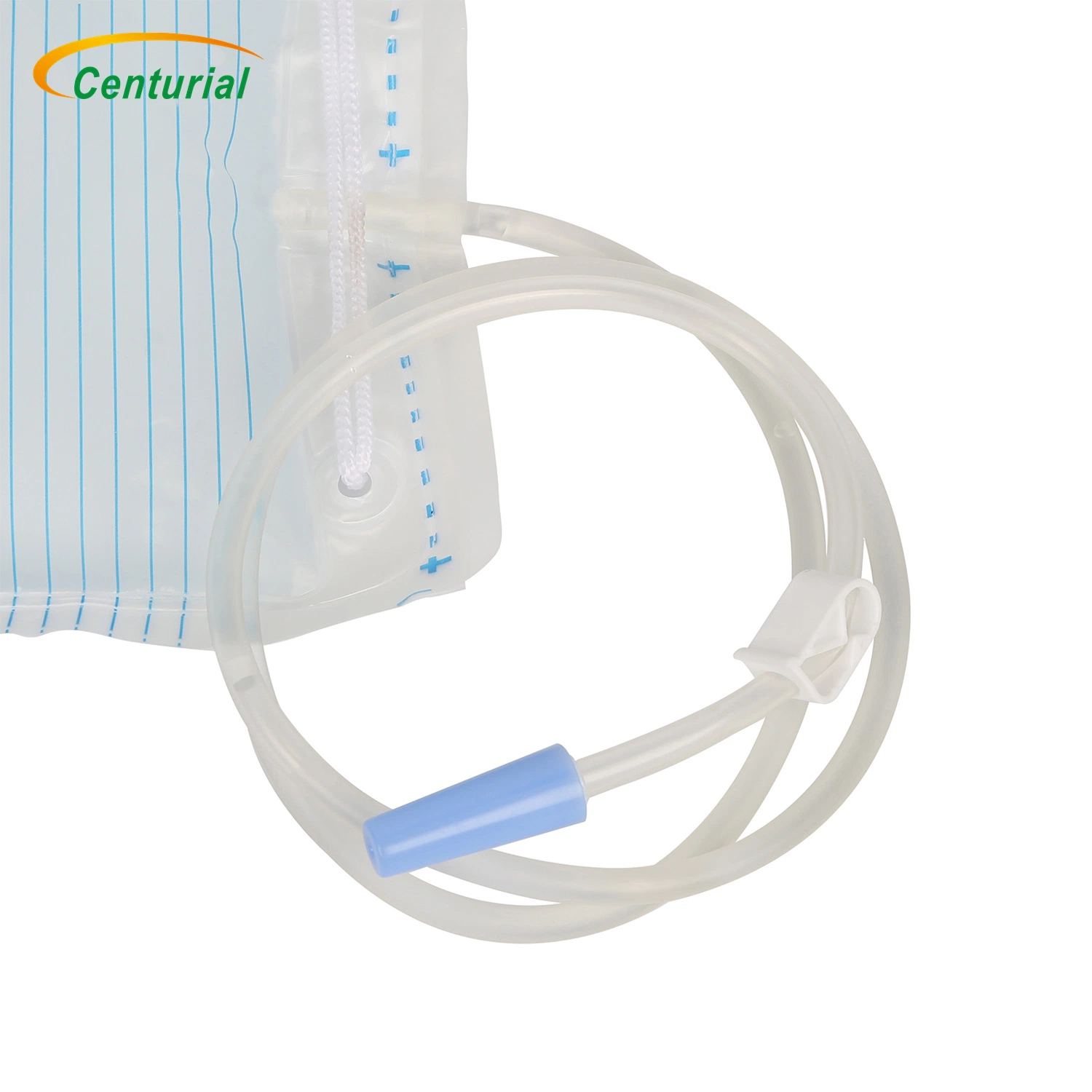 Hot Sale Medical Disposable Sterile Urine Bags with Measure Volume Chamber for Adults