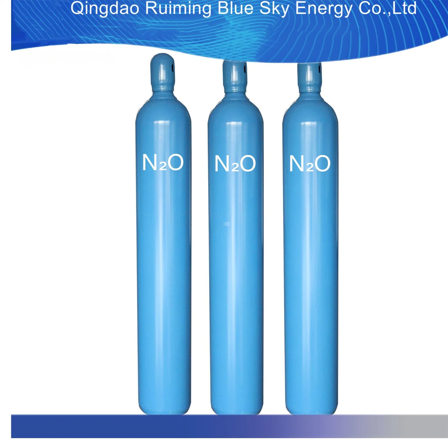 China suministro de gases médicos de grado industrial 10L/20L/40L/50L óxido nitroso N2O Gas riendo