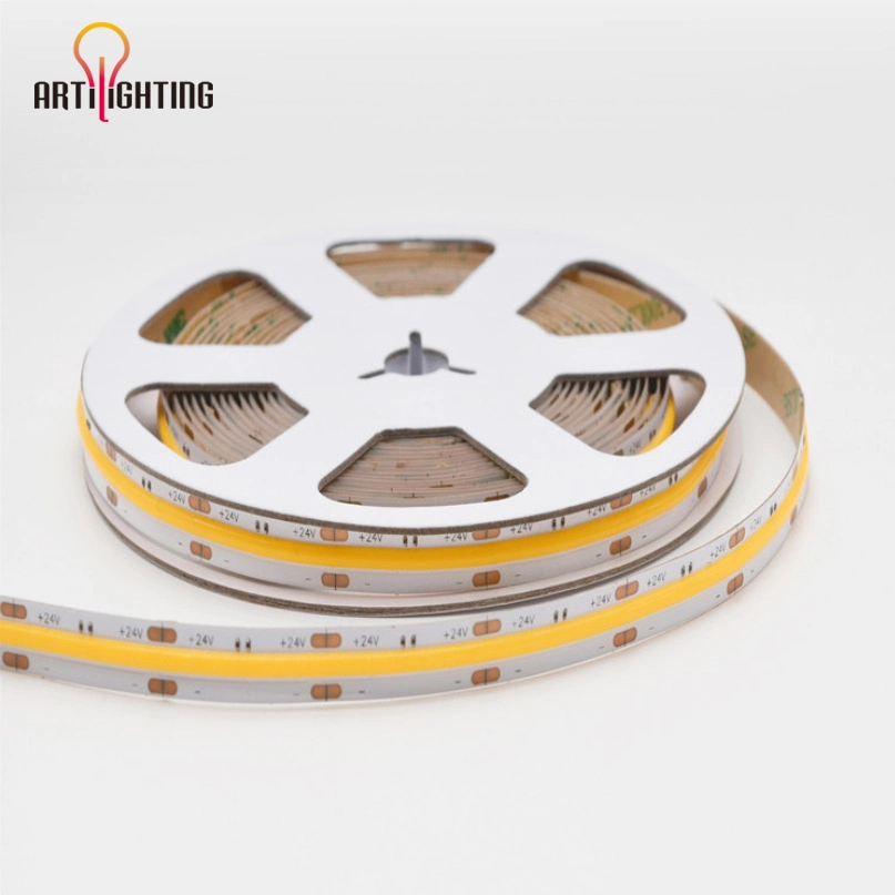 Zhongshan Factory Price 12V 24V Flexible LED Tape COB Light Strip LED 2700K 3000K 4000K 6500K