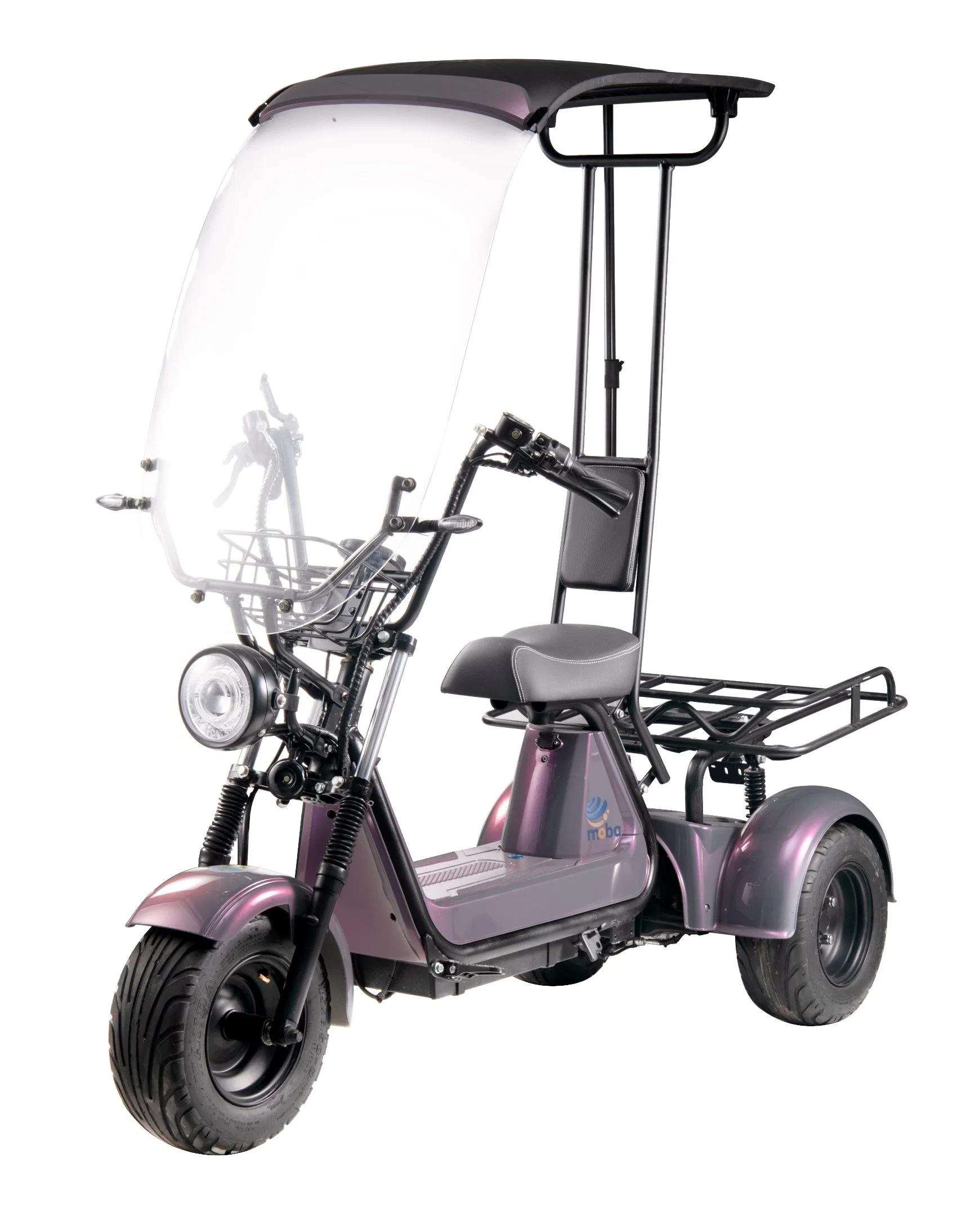 Neues Design 2000W elektrische Dreiräder 3 Rad Elektro-Scooter Citycoco Trike Erwachsene 40Ah große Batterie, lange Reichweite